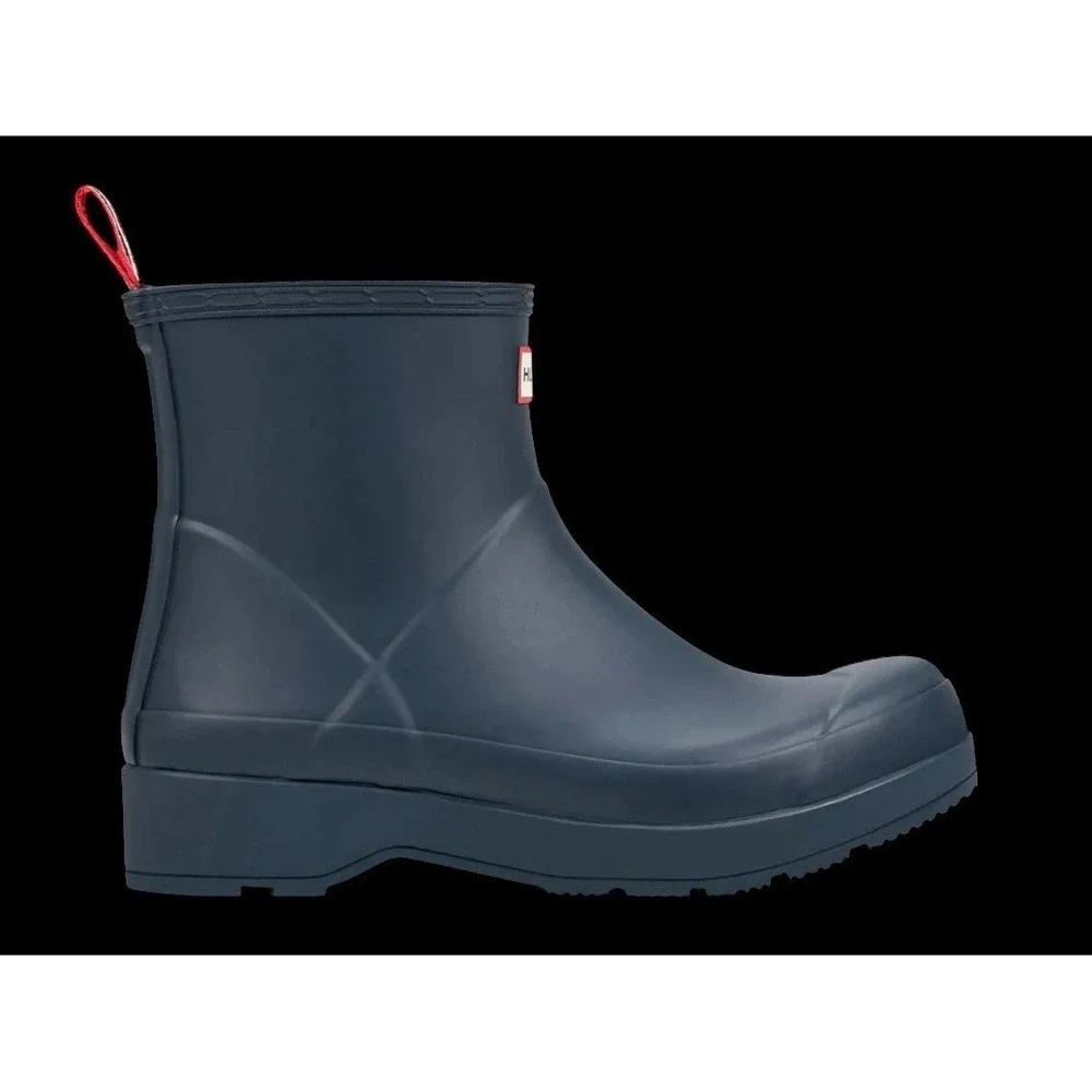 Size 12 - HUNTER M PLAY SHORT BOOT Rain Boots MFS9088RMA Valtameri Blue